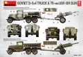 MiniArt Soviet 2T 6x4 Truck and 76-mm USV-BR Gun (1:35)