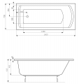 Roca Linea 160x70