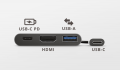Trust Dalyx 3-in-1 Multiport USB-C Adapter