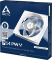 ARCTIC P14 PWM White Transparent