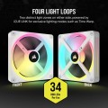 Corsair iCUE LINK QX140 RGB White