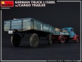 MiniArt German Truck L1500s w/Cargo Trailer (1:35)