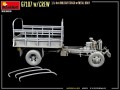 MiniArt G7107 w/Crew 1.5t 4x4 Cargo Truck w/Metal Body (1:35