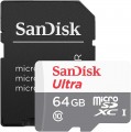 SanDisk Ultra microSD UHS-I Class 10 + Adapter