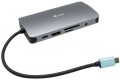 i-Tec USB-C Metal Nano Dock HDMI/VGA with LAN + Charger 100W