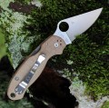 Spyderco Para 3 Micarta CRU-WEAR