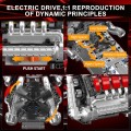 Mould King Car V8 Engine and Transmission 10203