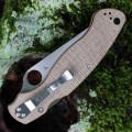 Spyderco Military 2 Micarta CPM Cru-Wear