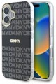 DKNY Repeat Texture Pattern with Stripe for iPhone 16