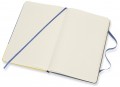 Moleskine Snow White Ruled Notebook Blue