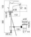 Nobili Rubinetterie Nobi NB84118-1CR