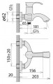 Welle Odelia BE23202RC-H21155-CN1303