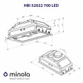 Minola HBI 52022 BL 700 LED