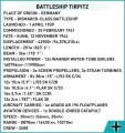 COBI Battleship Tirpitz Executive Edition 4838