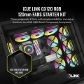 Corsair iCUE LINK QX120 RGB Black Triple Pack