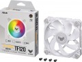Asus TUF Gaming TF120 ARGB Fan White - Single Pack