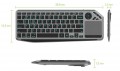 TECHLY Dual Mode Wireless Keyboard