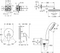 Grohe Eurosmart Cosmopolitan UA26415SC4