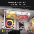 Corsair iCUE LINK TITAN 240 RX LCD White