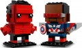 Lego Captain America and Red Hulk Figures 40668