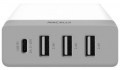 Macally Wall Charger 3xUSB-A 1xUSB-C 20W