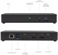 i-Tec USB-C Dual DisplayPort 4K Docking Station + Power Deli