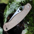 Spyderco Military 2 Micarta CPM Cru-Wear