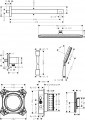 Hansgrohe Raindance Alive Q 210/340 24620000