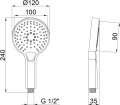 Q-tap Rucni QTRUCA115O3KCW