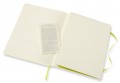 Moleskine Plain Soft Notebook Large lime