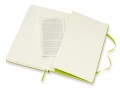 Moleskine Plain Notebook Large Lime