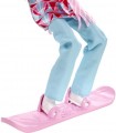 Barbie Winter Sports Snowboarder Blonde Doll HCN32