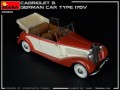 MiniArt Cabriolet B German Car Type 170v (1:35)