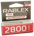 Rablex 1x18650 2800 mAh Protect