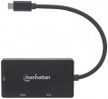 MANHATTAN USB-C 3-in-1 Multiport A/V Converter