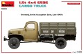 MiniArt 1.5t 4x4 G506 Cargo Truck (1:35)