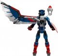 Lego New Captain America Construction Figure 76296