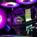 DarkFlash Infinity 8 PWM A-RGB 120mm White 3 in 1 Pack