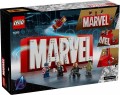 Lego Marvel Logo and Minifigures 76313