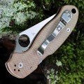 Spyderco Para 3 Micarta CRU-WEAR