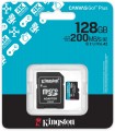 Kingston microSDXC Canvas Go! Plus Gen4 128Gb + Adapter
