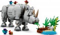 Lego Wild Animals Majestic Rhino with Birds 31171