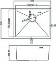 GRANADO Under Top L Steel GS09304