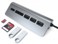 Satechi Type-C Aluminum USB 3.0 Hub & Card Reader