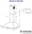 Minola HK 6212 I 700 LED