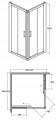 Besco Modern 90x90 MK-90-185-C