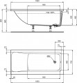 Ideal Standard Connect Air 150x70 T361301