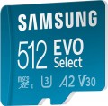 Samsung EVO Select microSDXC + Adapter 512Gb