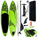 VidaXL Inflatable Stand Up Paddleboard Set 126"x29.9"x5.9"