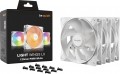 be quiet! Light Wings LX 120 PWM White Triple Pack